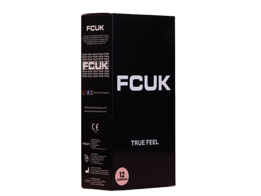 FCUK True Feel Condoms Black