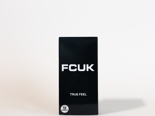 FCUK True Feel Condoms Black