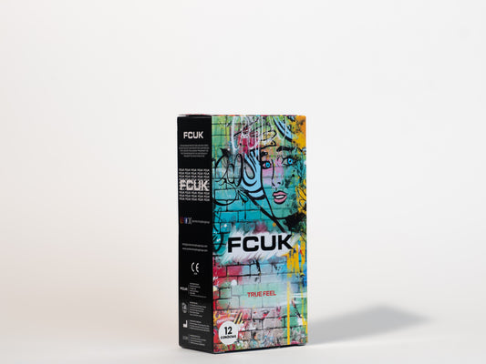 FCUK True Feel Condoms Graffiti